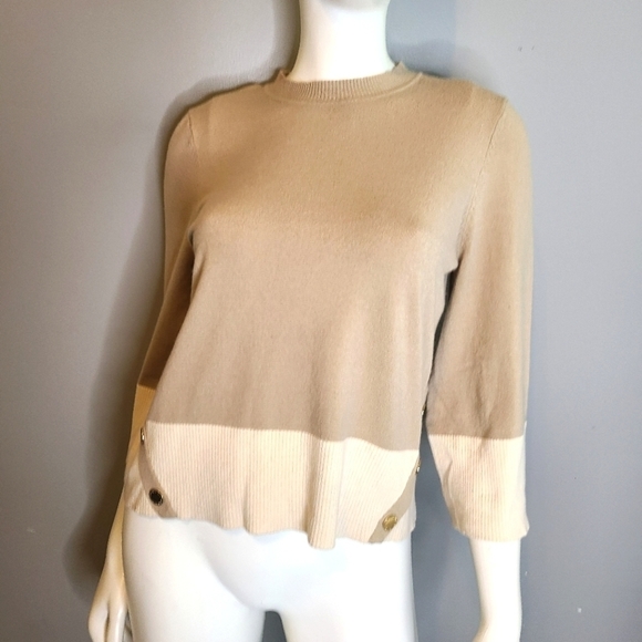 Andrew Marc Tan Sweater sz Small - Picture 2 of 10